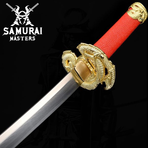 High Manganese Steel Handmade Japanese Katana Samurai Sword