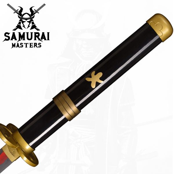 Black Handmade Carbon Steel  Katana Japanese Samurai Sword